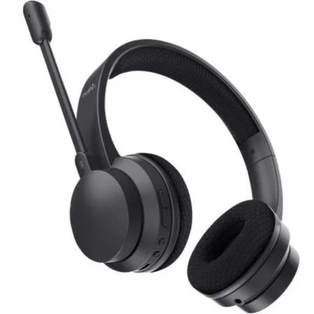 Trust Ayda ENC Auriculares Inalámbricos con Micrófono, Negros